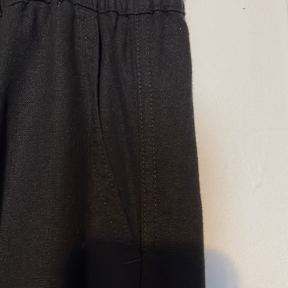 American Giant Easy Linen Blend Pants, XL, Black, Made in USA, Drawstring NWOT - Picture 5 of 9
